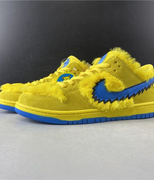 Nike SB Dunk Low Grateful Dead Bears Opti Yellow CJ5378-700